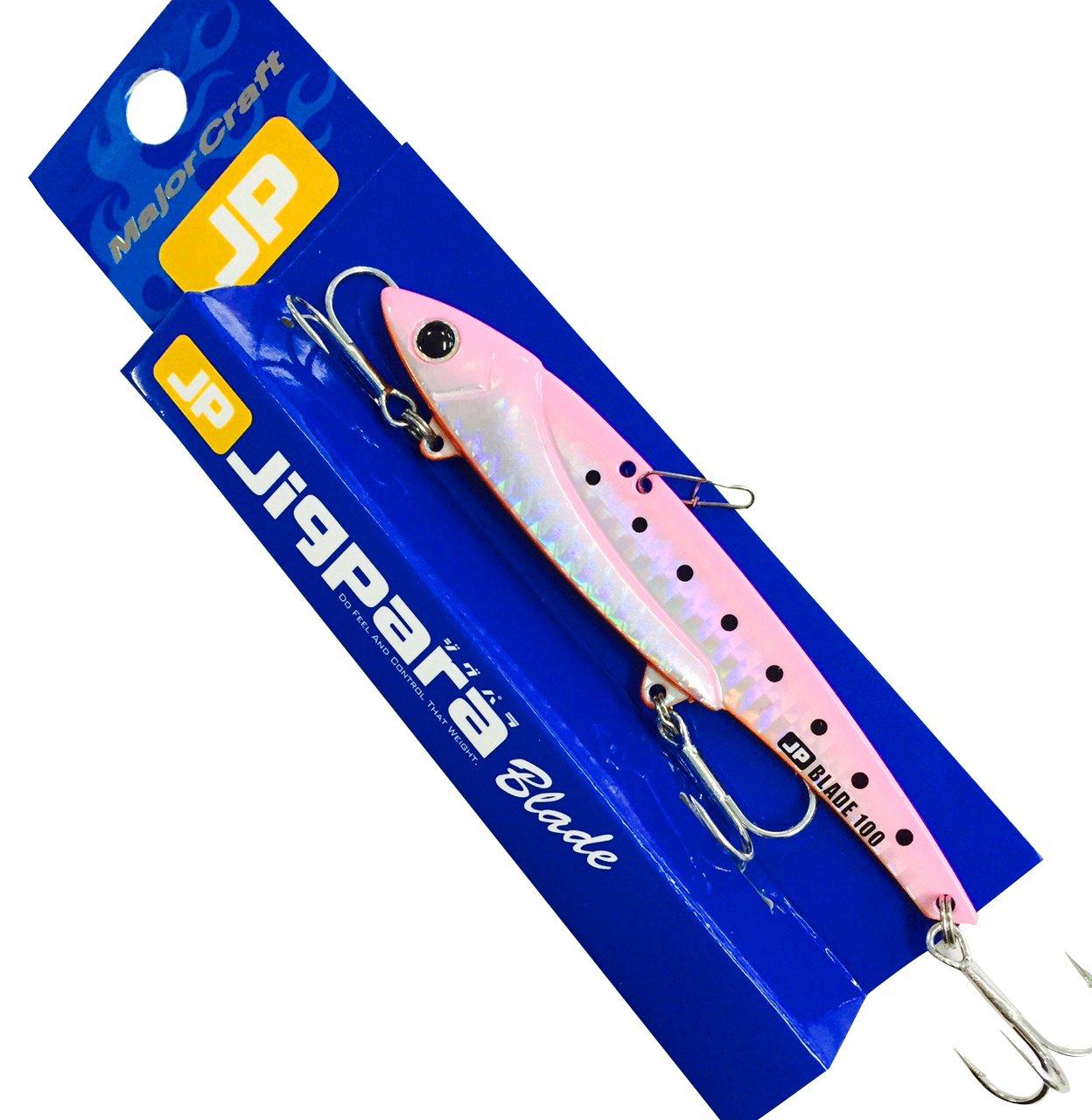 

Major Craft Jigpara Blade Pink Sardine Lure, 100mm, 27g, #29,
