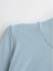 Women's Korean-Style Cashmere-Feel Slimming Long-Sleeve T-Shirt for Autumn/Winter.