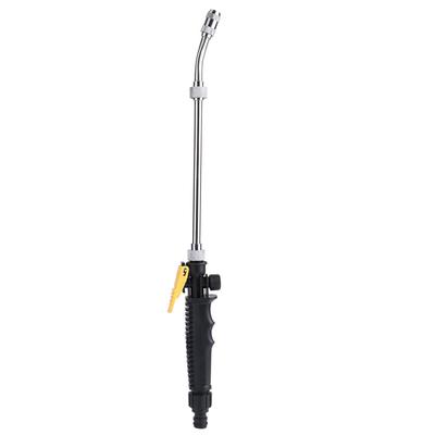 G3/8 DN10 Garden Irrigation High Pressure Adjustable Watering Sprayer Nozzle Car Cleaning Tool 48cm