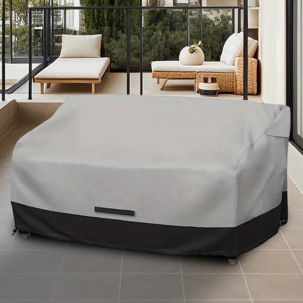 Furniture Cover,Waterproof 2-Seater Sofa Cover,Outdoor Patio Seater Covers Waterproof Garden Protective Covers UV-Resistant