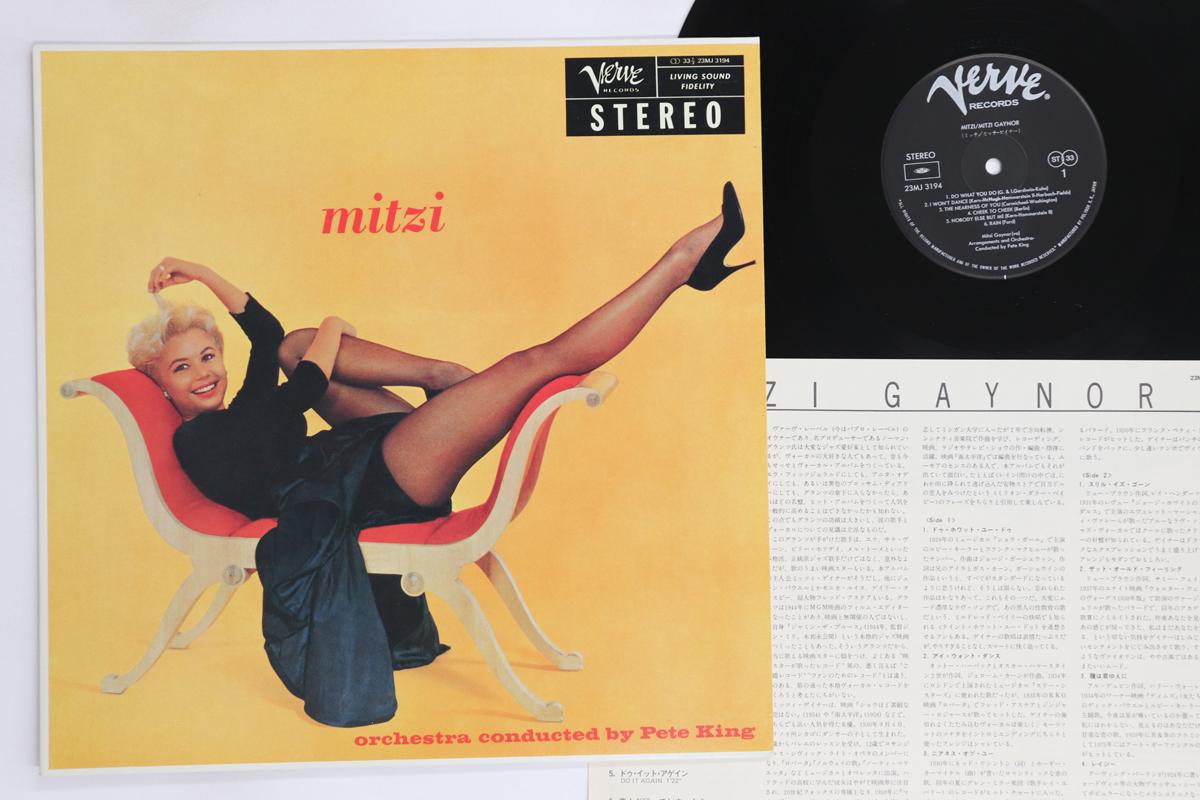 

LP Record MITZI GAYNOR - Mitzi 23MJ3194 VERVE 1982 Japan Jazz Used