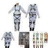 Hoogwaardige Attack on Titan Shingeki No Kyojin harnasriem voor stijlvolle cosplay