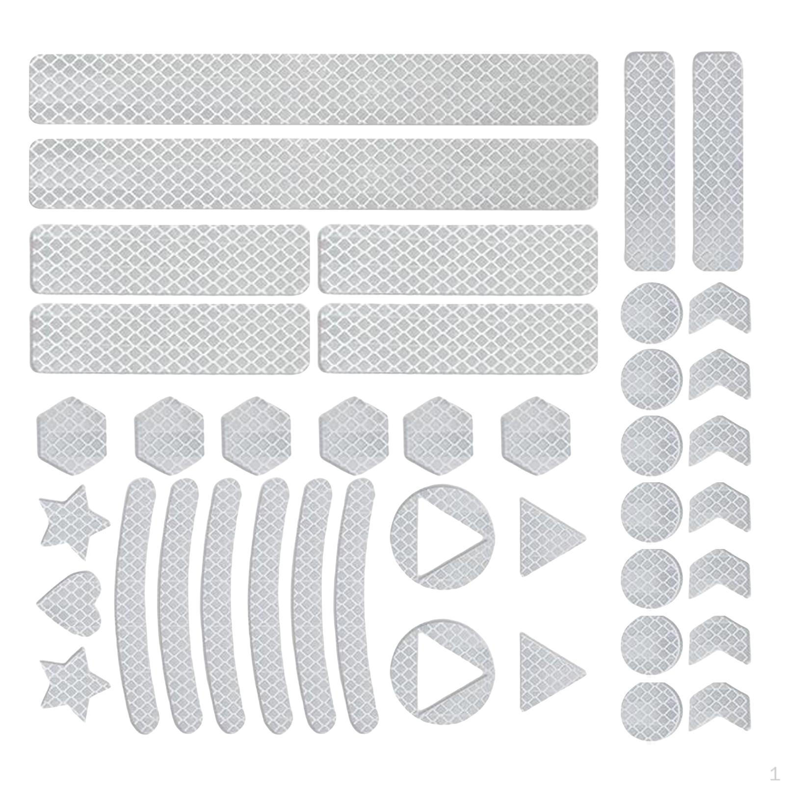 Reflective Sticker, High Visibility Reflector Stickers Bike Tape Decals