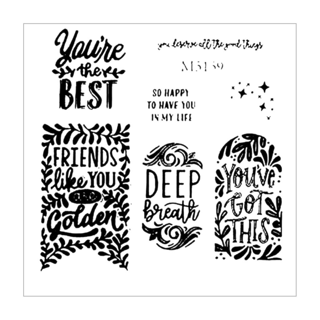 Clear Silicone For DIY Crafts – Transparent Template For Journaling And Scrapbooking