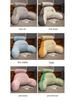 Large Latex Backrest Pillow: Soft Headboard Cushion for Bed, Sofa, Dorm, or Tatami.
