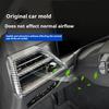 2pcs Carbon Fiber Side Air Conditioning Vent Outlet Cover Trim Sticker For BMW  3 Series G20 2025 Accessories