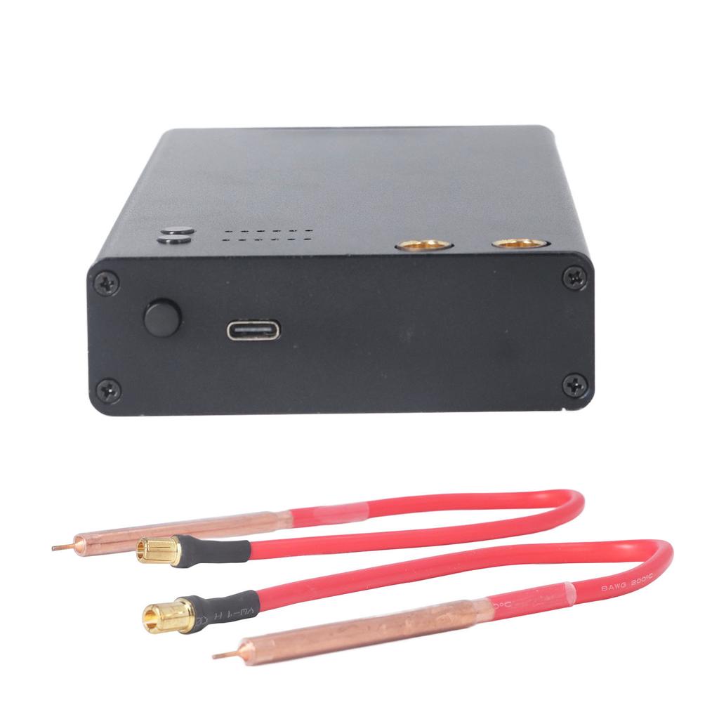 Mini Spot Welder 15.7in Soldering Pen Aluminum Alloy Temperature Protection Spot Welder Machine for
