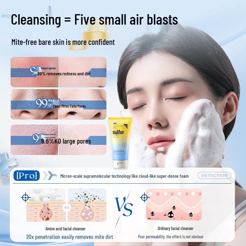 ALIVAYA Sulfur Oil Control Cleanser 300g