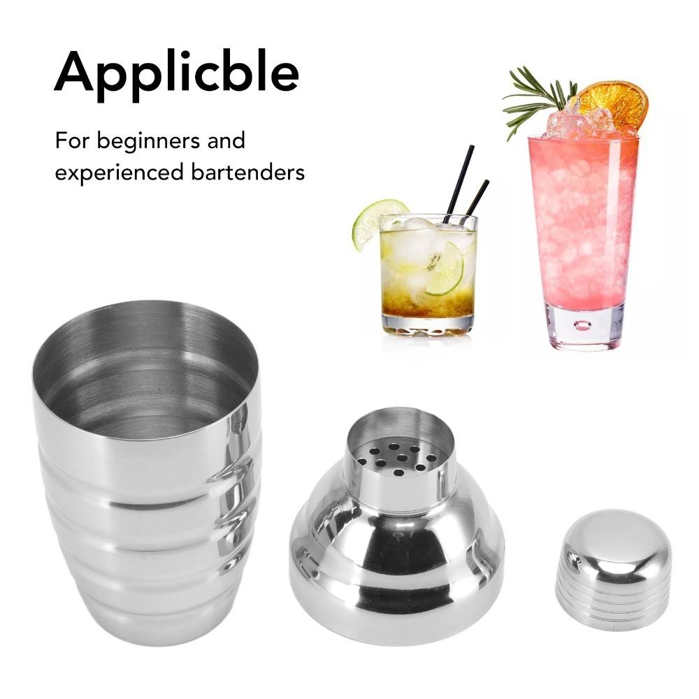Stainless Steel Bar Mixer Shaker 500ml Wine Shaker Durable Bartending Shaker  Party