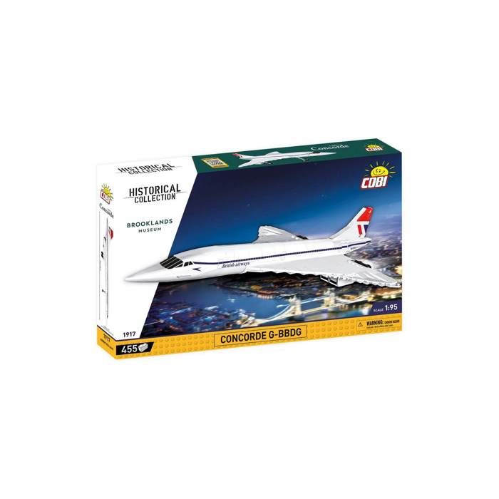 Jeux de construction - concorde concorde - 455 pièces cobi