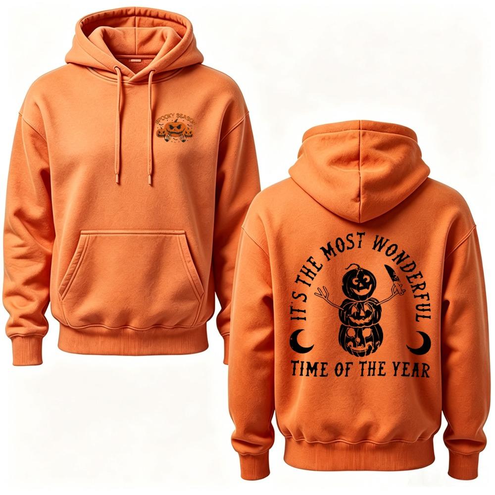 2026 Funny Halloween Pain Scale Pumpkin Hoodie Sarcastic Spooky Emoji Faces Graphic Sweatshirt Unisex Autumn Winter Pullover
