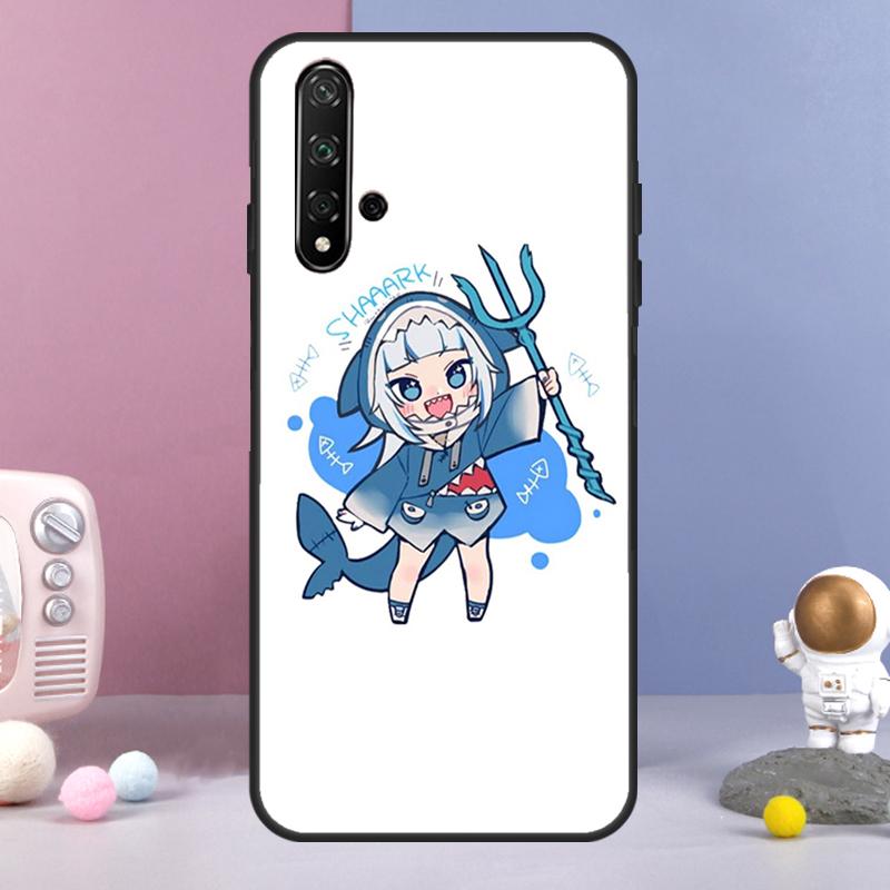 Anime Hololive Gawr Gura Für Huawei Nova Y60 Y61 Y70 Y72 Y73 Y90 Y91 9 10 SE 7i 8i 11i 12i P30 P40 Lite P60 Pro Hülle