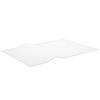 Protecteur de table - Transparent - 160x90 cm - 2 mm - PVC - Facile à nettoyer