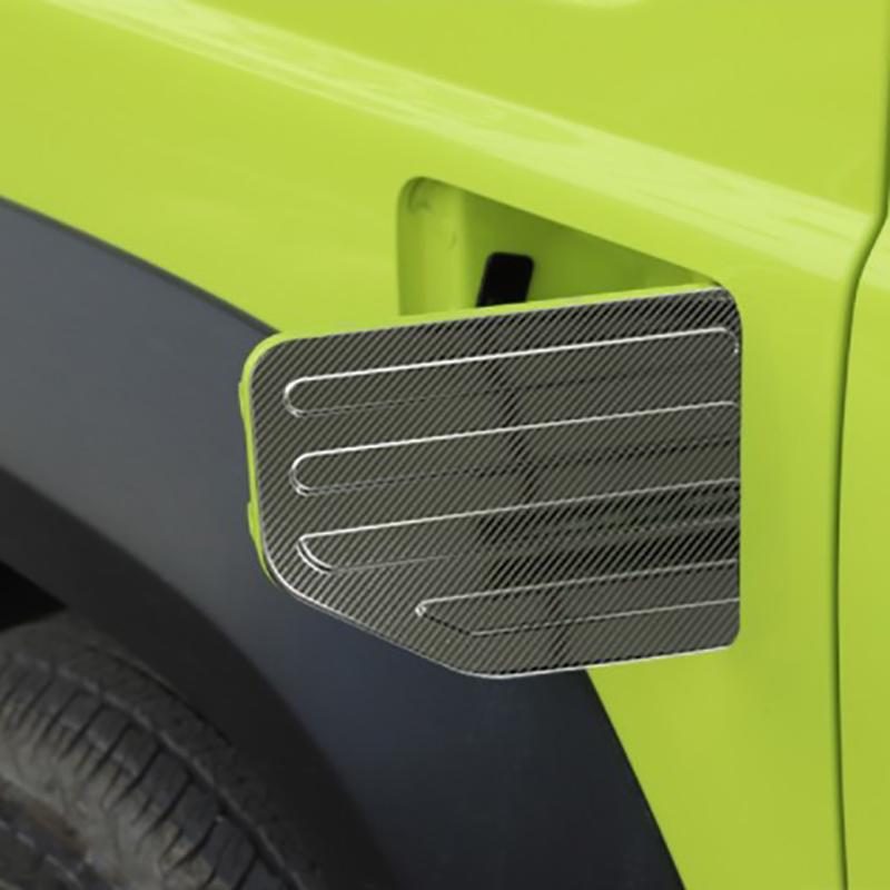 New Carbon Fiber ABS Car Fuel Filler Tank Cover Cap Decorative Cover Trim Stickers For Suzuki Jimny 2019 2020 Car