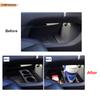 Center Console Organizer 2PCS For 2025 Hyundai Santa Fe Lower Cup Holder Armrest Storage Box Center Console Tray ABS Accessories
