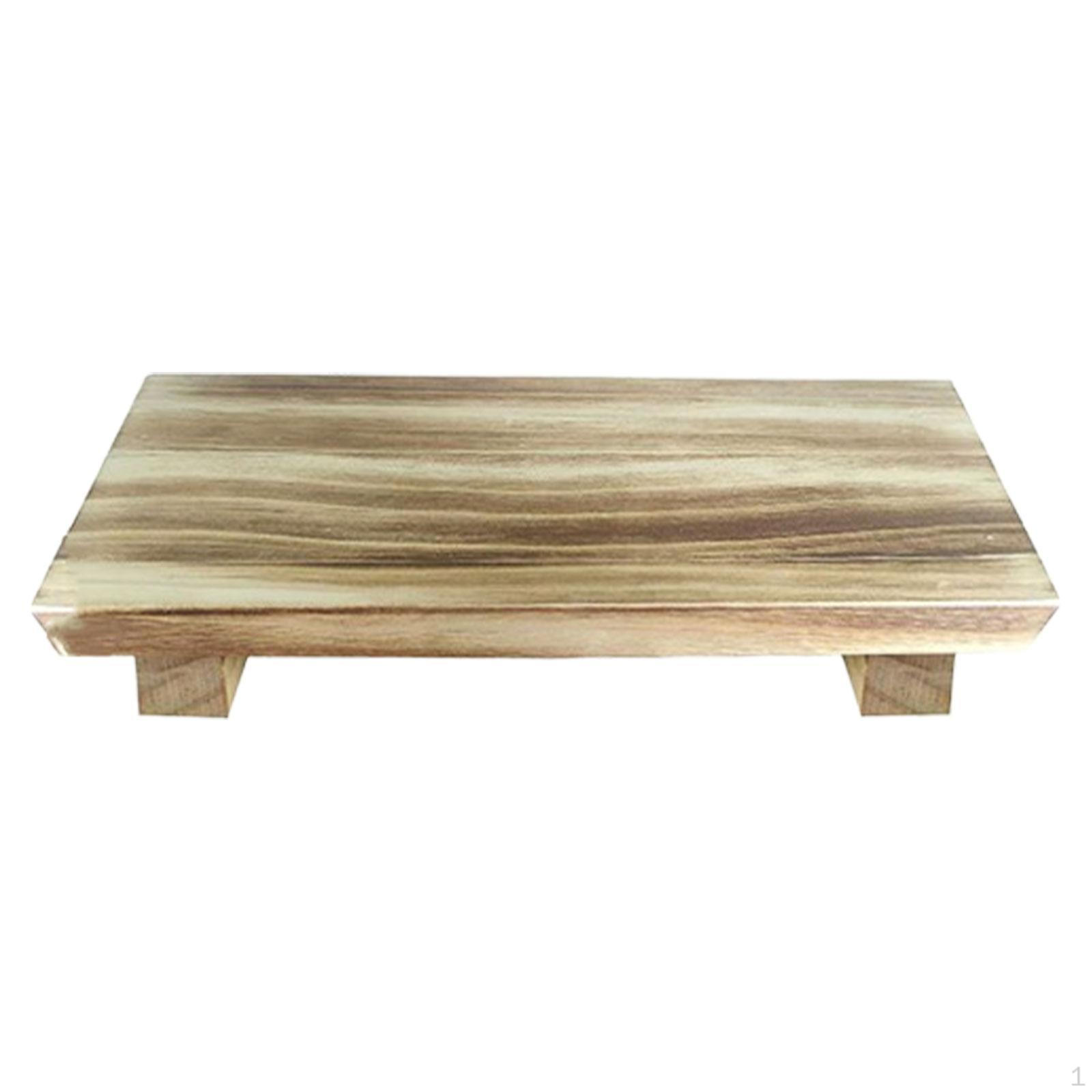 

Деревянный стенд-подставка для ванной комнаты, портативный декор, практичный модный поднос для столешницы светло-коричневого