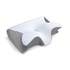 Butterfly Cervical Pillow Memory Foam Neck Support with Slow Rebound Zero Pressure Core for Hotel/Travel & Side Sleepers