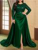 Europe Beautiful Woman Banquet Long Sleeve Temperament Socialites Annual Meeting Host Aura Queen Sequined Evening Dress