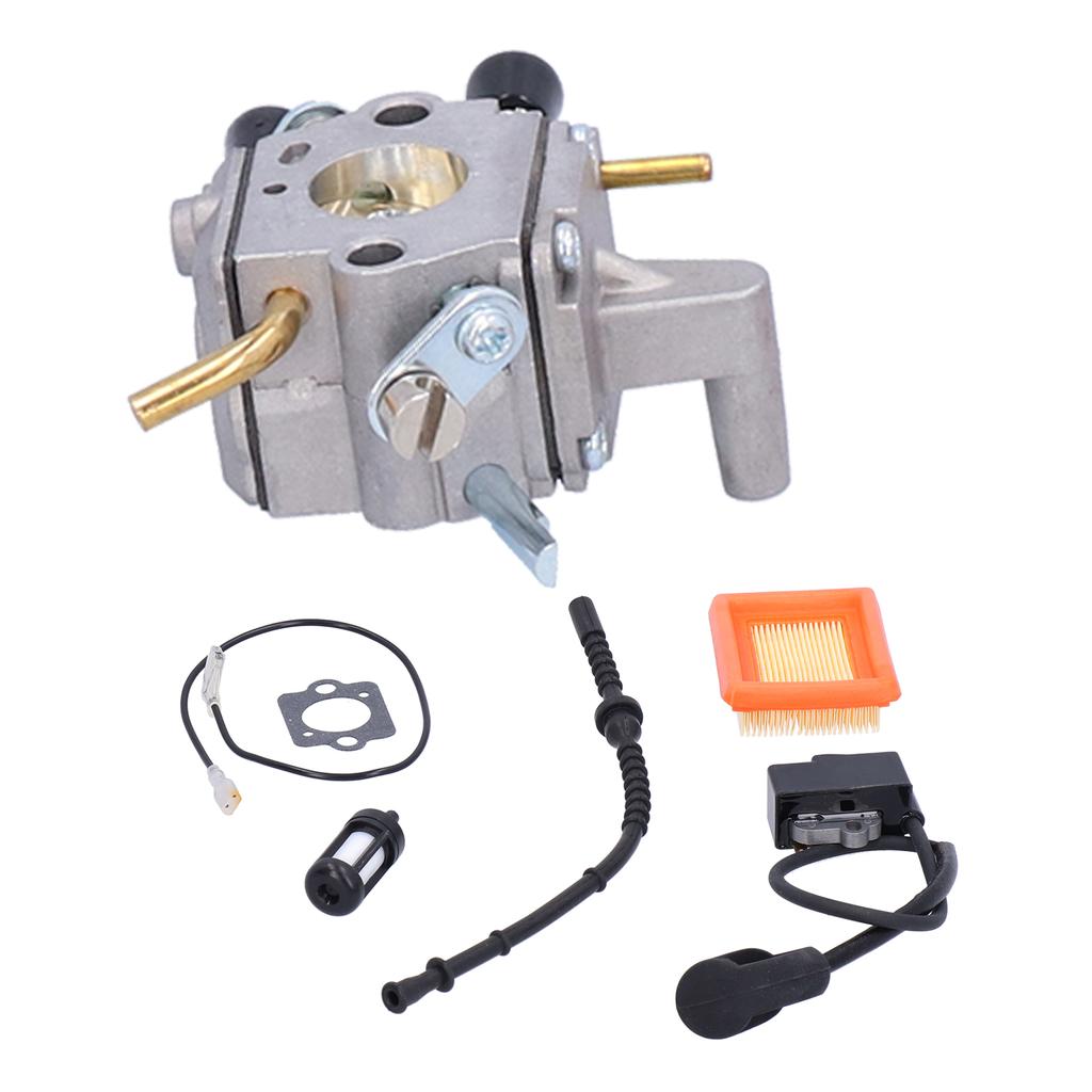 Carburetor Ignition Coil Aluminum Durable Easy Installation Carburetor for Stihl FS120R FS200R FS020 FS202 TS200 FS250R