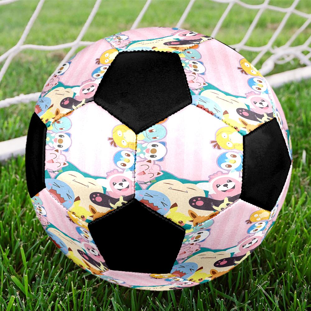 Pokémon Theme Size 5 Soccer Ball, Suitable for Both Indoor and Outdoor Matches, a Gift Suitable for Everyone.