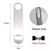 Stainless Steel Keychain Bottle Opener