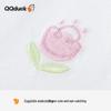 QQ DUCK Girls' Tulip Doll Collar Short Sleeve Polo T-shirt