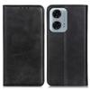 For Motorola Moto E14 4G/G04 4G/G04s 4G/G24 4G Magnetic Case Cowhide Texture Wallet Phone Cover