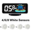 Multiple Radar Parking Sensor Kit Backlight Parktronic LED Display System Backup Monitor Detector Assistant
