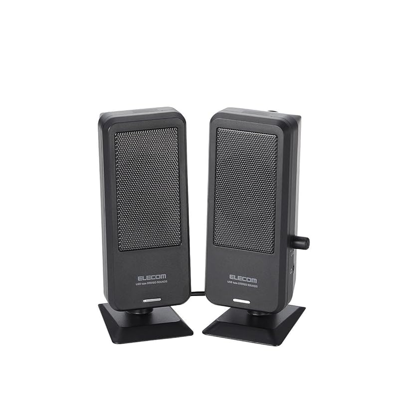 

ELECOM speaker USB 0.5W black MS-UP201BK