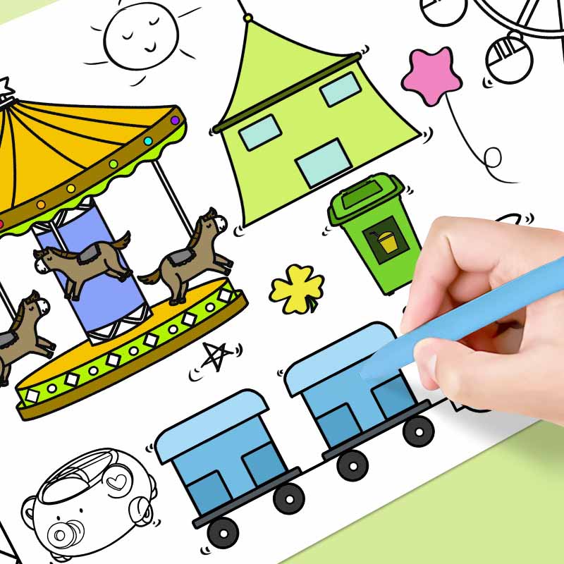 30*89cm Rolos de Grafite para Crianças Extra Longo Jardim de Infância Bebê Rolo Colorido Ferramenta de Desenho Papel Brinquedos Educacionais