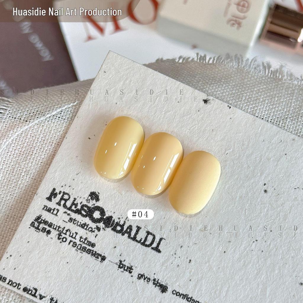 Island Sweetheart 12-Color Nail Gel Polish - Spring/Summer Macaron Collection (15ml)