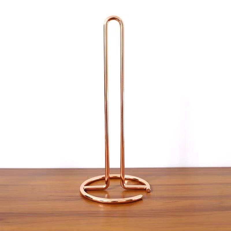 Kitchen Roll Paper Towel Holder Bathroom Tissue Stand Dining Table Vertical Napkins Rack Kitchen Storage Shelf