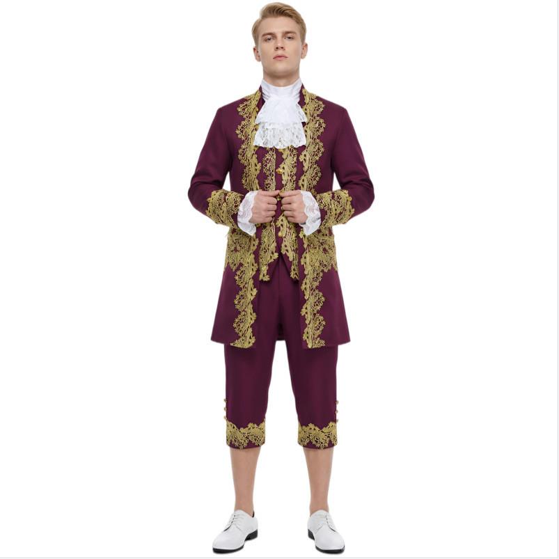 Palace Prince Embroidered Cosplay Costume For Anime Stage Performance