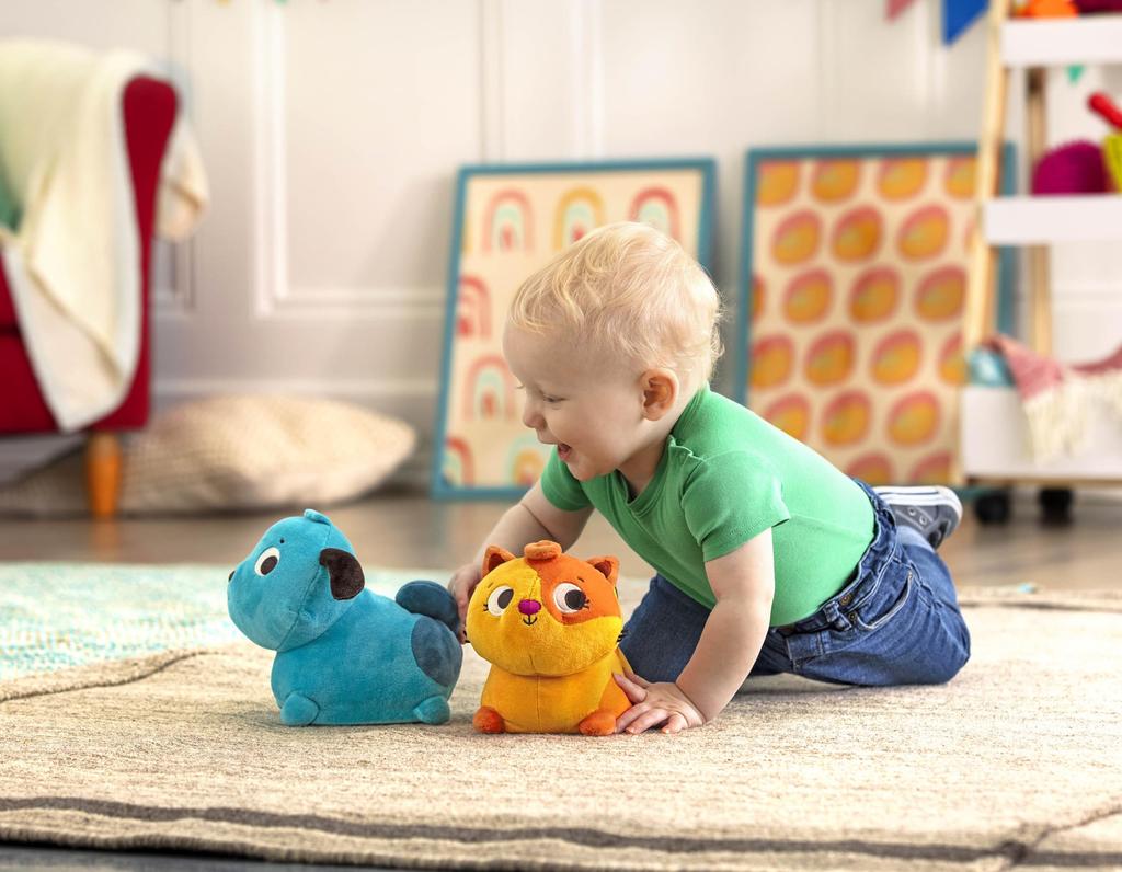 Toys Walking Moving Plush Toy for 6 Months and Authentic B. Puppy, Babies, Up,