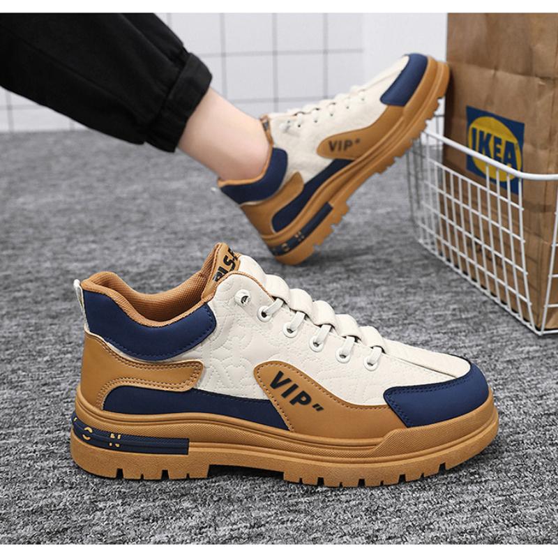 Shoes for Men Comfortable Lace Up Flat Men's Casual Shoes Outdoor Men's Sneakers Fashion Sport Vulcanized Shoes Male 2024