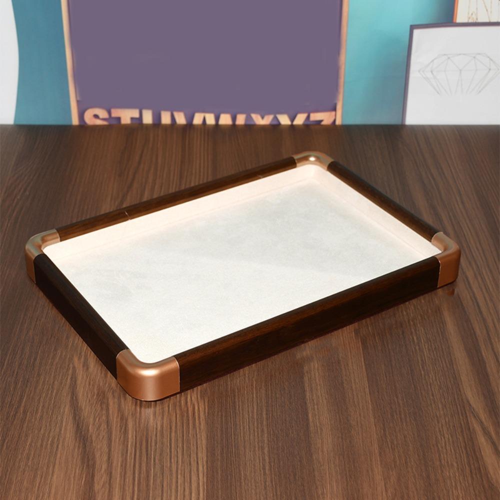 Velvet Wooden Jewelry Tray Necklaces Bracelets Jewelry Display Tray  Jewelry Storage