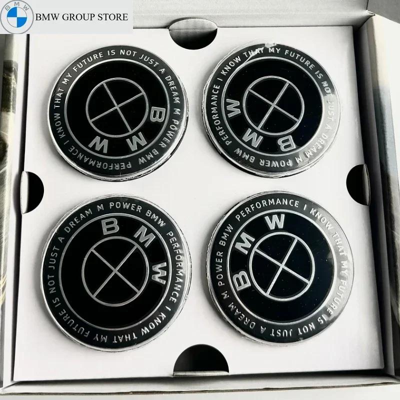 BMW GRUPA 4 szt. 56 MM 68 MM Pływające Dekielki do Felg fDla BMW M E39 E46 E60 E90 F10 F30 G32 G38 G01 G02 G05 F45 F46 F48 F49 F39 F90