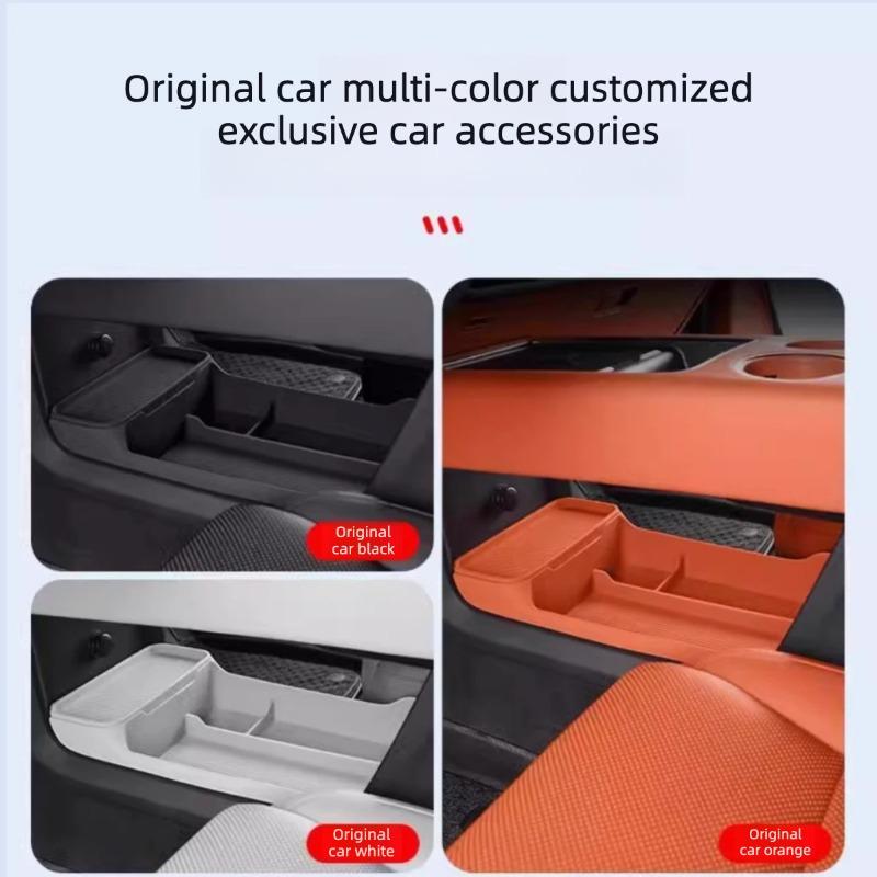 For Li Auto L9 2022-2026 Models Center Console Lower Storage Box Organizer Auto Interior Modification Accessories