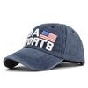 Vintage Embroidered Baseball Cap - Usa 3d Embroidery, Unisex, Washed & Distressed, Sun Visor, Couple's Hat