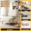 2026 Plush Foldable Sofa Bed: Dual-Use Log Style for Small Apartments and Balconies