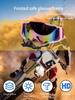 Quick replacement lens motorcycle goggles,anti fog lenses-off-road motorcycle ATV MX riding glasses,compatible with all helmets