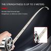 Stainless Steel Measuring Tape Hollow Tape Measure for Industry Home Rustproof Metric Ruler with Double Lock and Clip