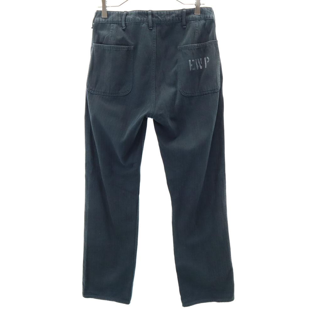 COOTIE Herringbone Button fly Long pants w30 Black series Men's Used