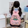 Capybara Drinking Cute Milk Tea Bcrocodile Fries Cartoon Pattern Kid Backpack