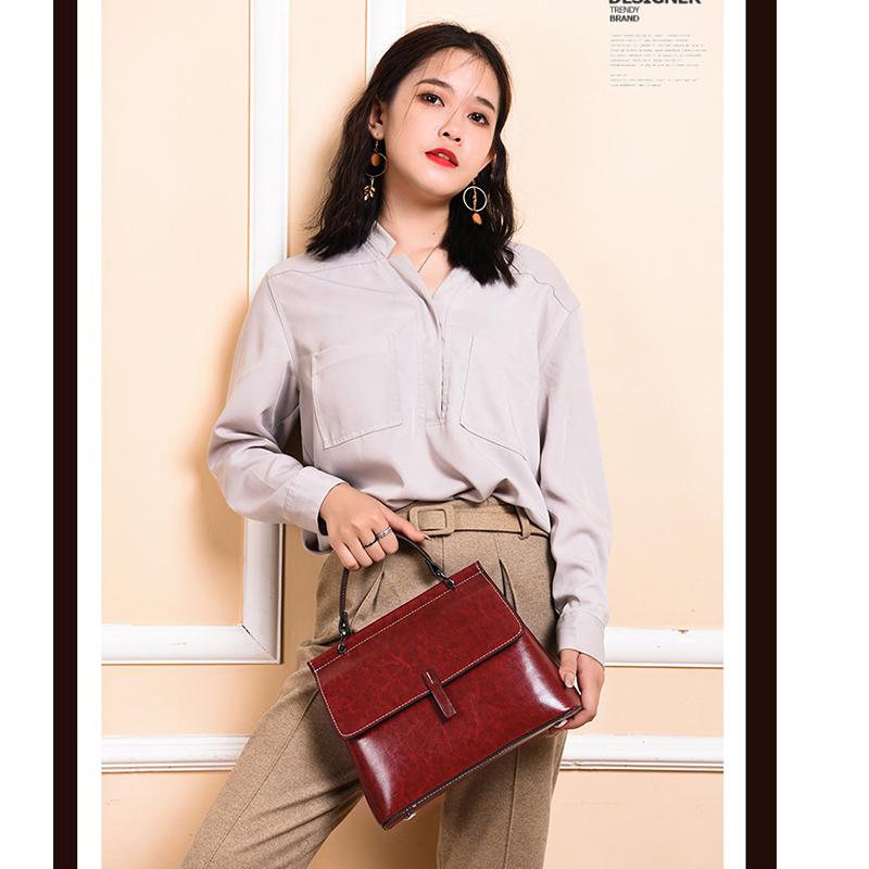 Women's Shoulder Bag Diagonal Small Bag Casual Fashion Leather Ladies Bag
