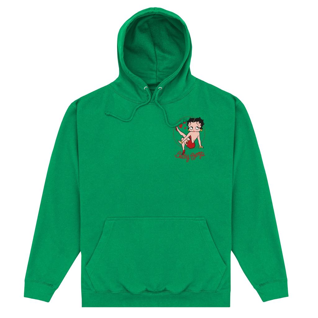 Betty Boop Unisex Adult Strike A Pose Hoodie