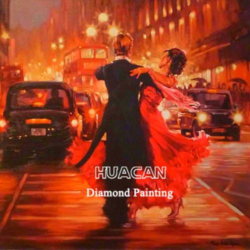 Pictură cu diamant cu foraj rotund complet, portret, cuplu, broderie cu diamante 5d, vânzare, mozaic, femeie, cucernică, decorare pentru acasă