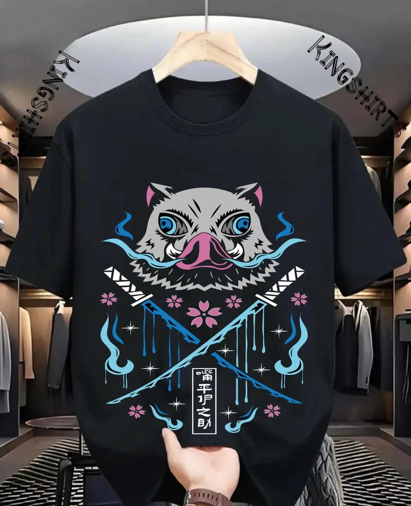 Anime Demon Slayer Kimetsu No Yaiba TShirt Size S4XL Gift For Friends