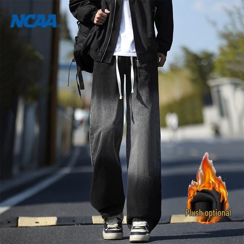 

NCAA Men s Loose Fit Straight-Leg Jeans L