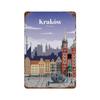 Amsterdam London Iceland Bali Travel Poster Metal  Sign Plaque Retro Plates For Club Man Cave Bar Hotel Cafe Wall Decor